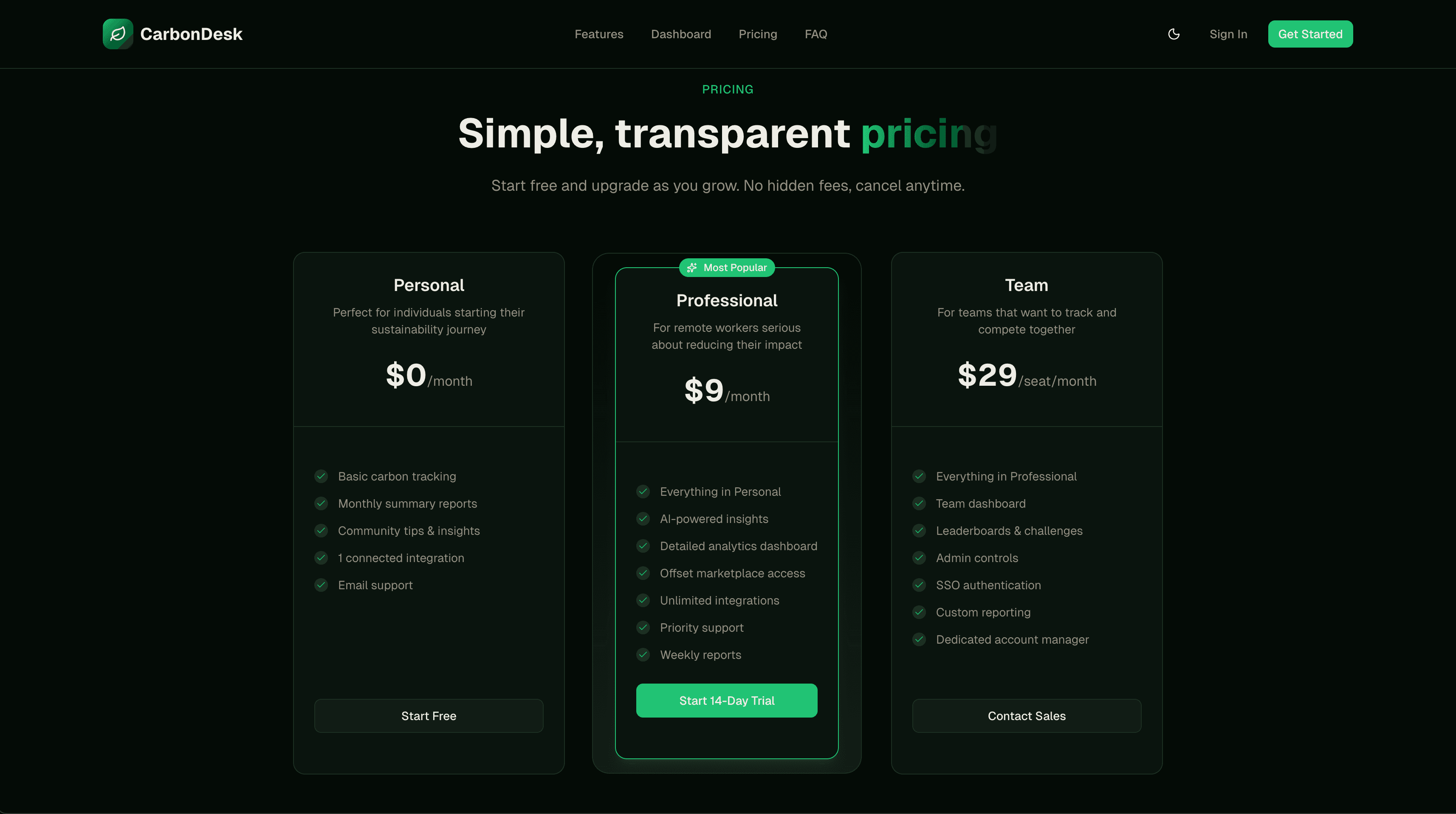 CarbonDesk screenshot 4