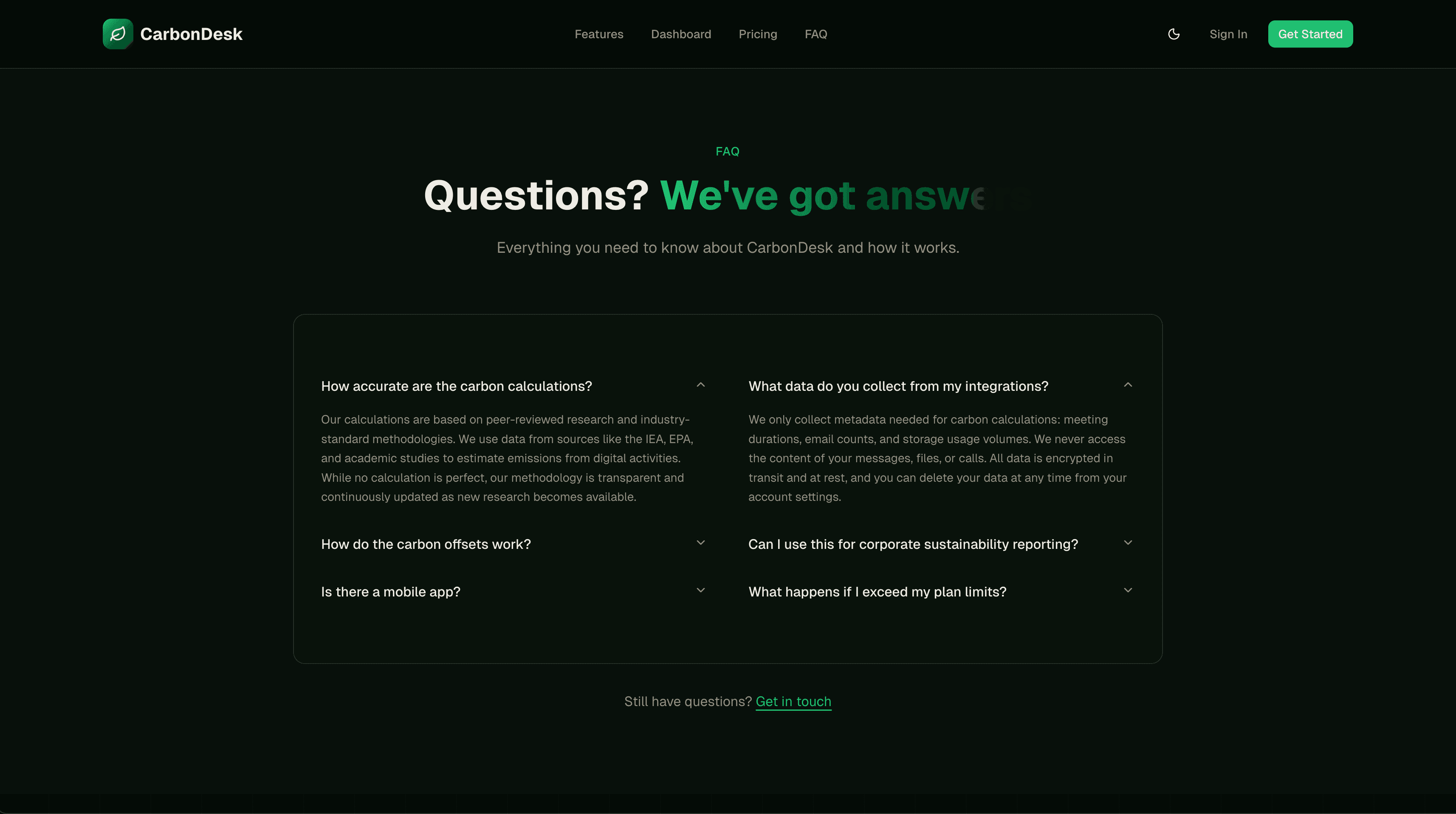 CarbonDesk screenshot 5